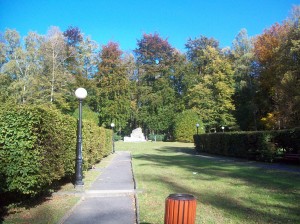 Lądek-Zdrój - park 100 lecia