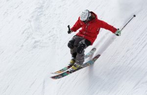 zima sport narty